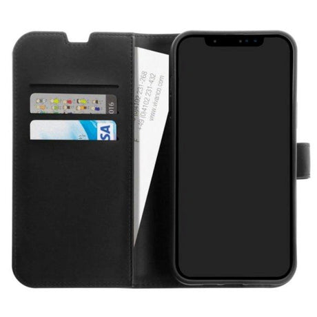 iPhone 13 Pro Max Vivanco Classic Wallet Læder Flip Cover m. Pung - Sort