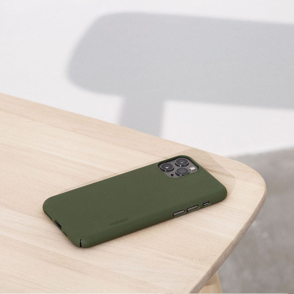 Nudient Thin Case V3 iPhone 12 / 12 Pro Cover - Pine Green