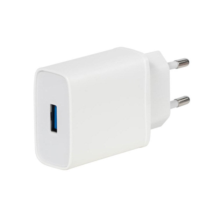 Vivanco USB-A Hurtig Oplader – 18W – Hvid