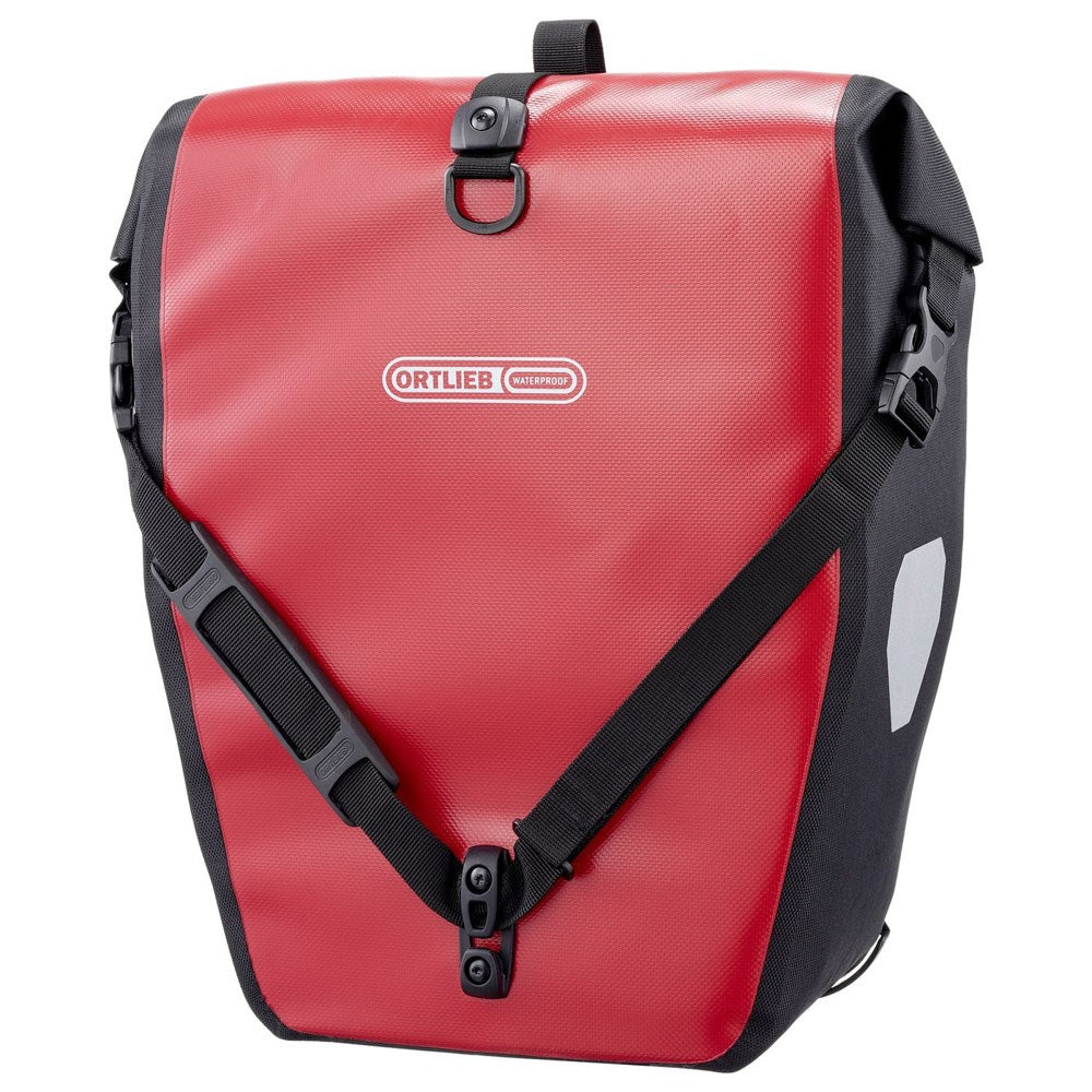 ORTLIEB Back-Roller 20L Cykeltaske (42 x 32 x 17cm) - Rød / Sort