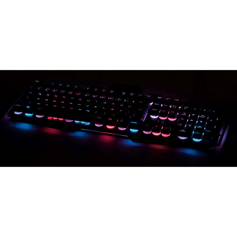 uRage Cyberboard Gaming Keyboard RGB - Nordisk Tastatur Layout - Sort