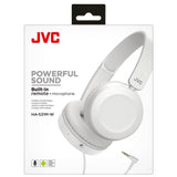 JVC HA-S31M On-Ear Headset m. Mikrofon - Hvid