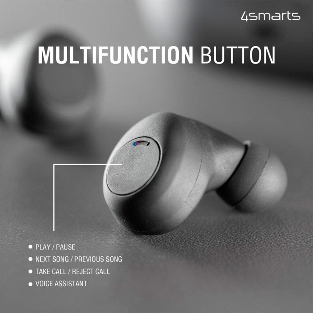 4smarts Eara Core True Wireless In-Ear Høretelefoner - Sort