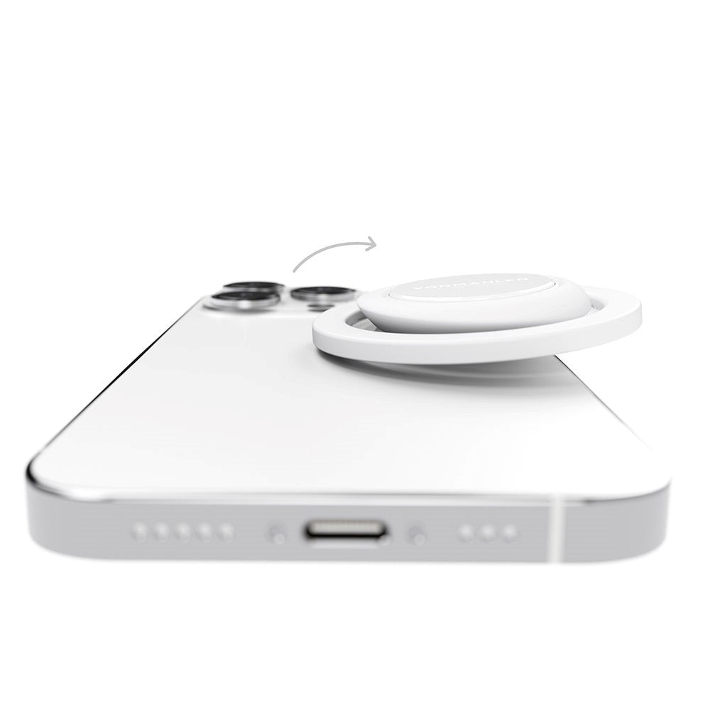 VONMÄHLEN Backflip Mag Phone Grip - MagSafe Kompatibel - Hvid