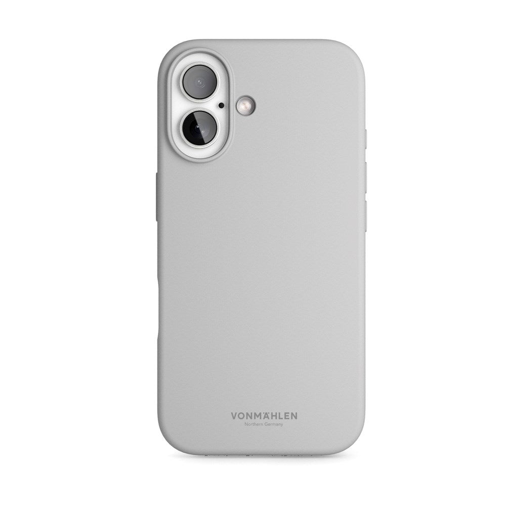 iPhone 16 Vonmählen Eco Silikone Bagside Cover - MagSafe Kompatibel - Light Grey