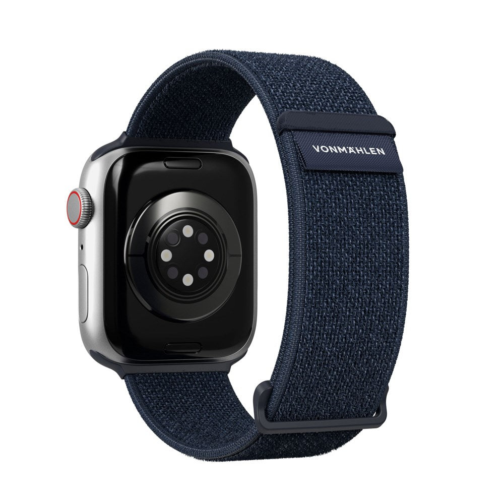 Vonmählen Apple Watch (38/40/SE/41/42mm) Fitness Loop 2 Nylon Rem - Blå