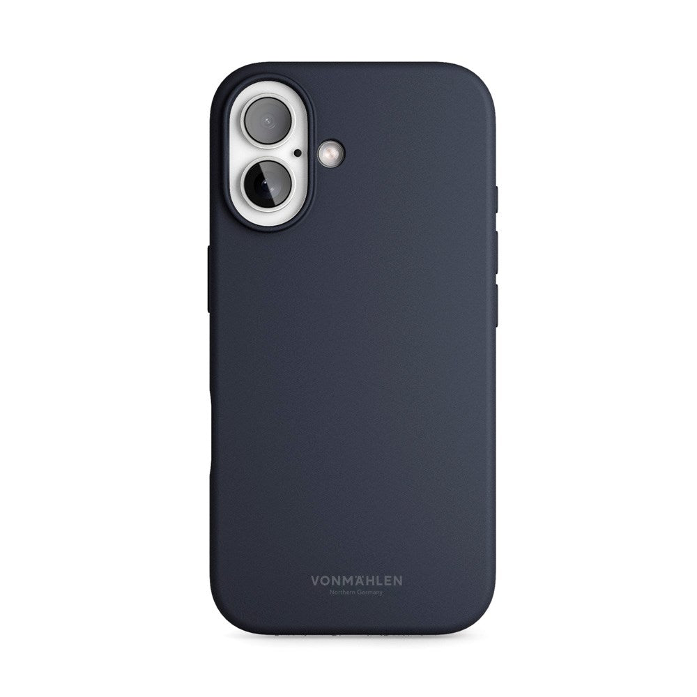 iPhone 16 Vonmählen Eco Silikone Bagside Cover - MagSafe Kompatibel - Navy