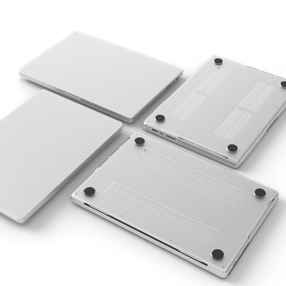 Vonmählen - Transparent Case for MacBook Pro M5/M4/M3/M2/M1 (2025-2021) - Mat Gennemsigtig