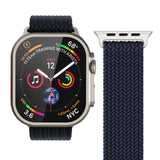 Vonmählen Apple Watch (38/40/SE/41/42mm) Woven Loop Nylon Rem - Navy