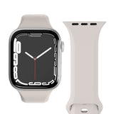 Vonmählen Apple Watch (42/44/SE/45/46/49mm) Classic Band 2 Genanvendt Silikone Rem - Grå