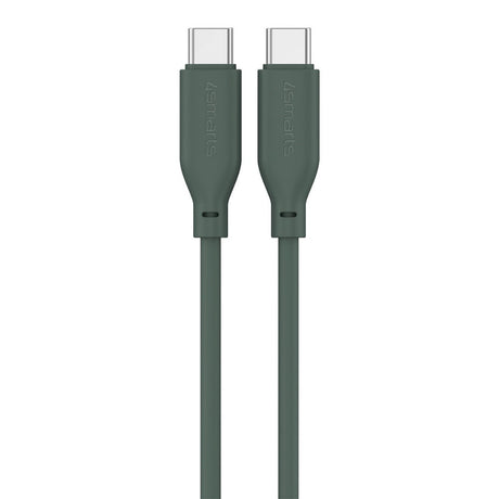 4smarts Flex USB-C til USB-C Kabel 60W - 1.5 Meter - Grøn