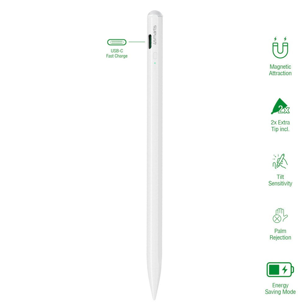 4smarts - Active Stylus Pen Pro 3 - Hvid