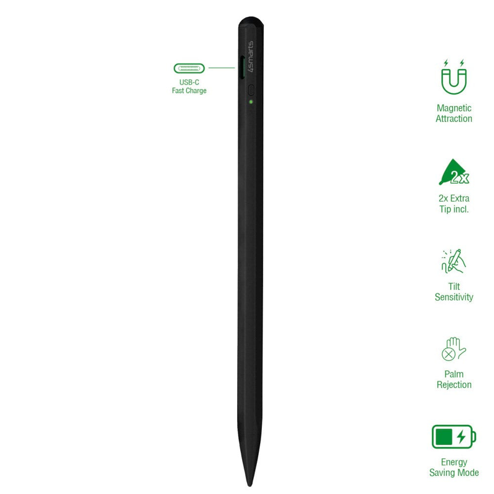 4smarts - Active Stylus Pen Pro 3 - Sort