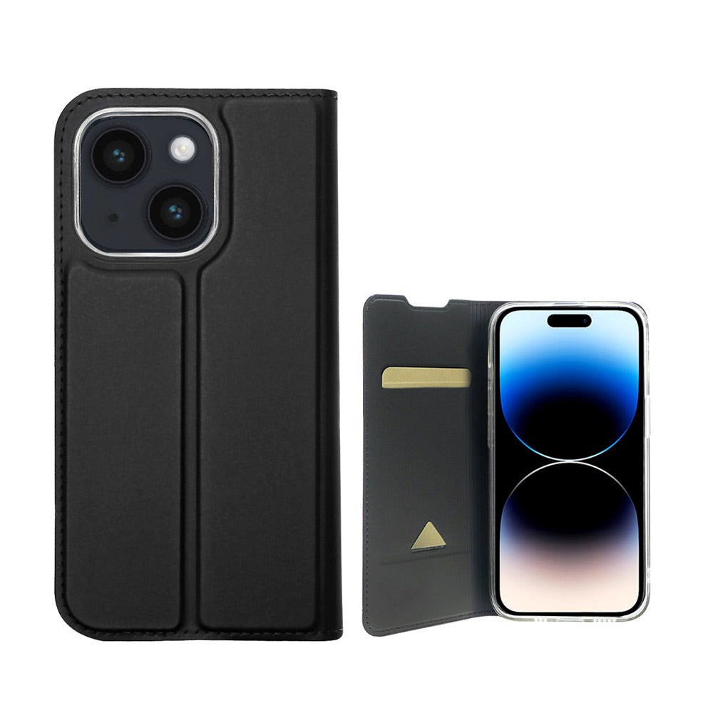 4smarts iPhone 15 Urban Lite Wallet Flip Cover - Sort