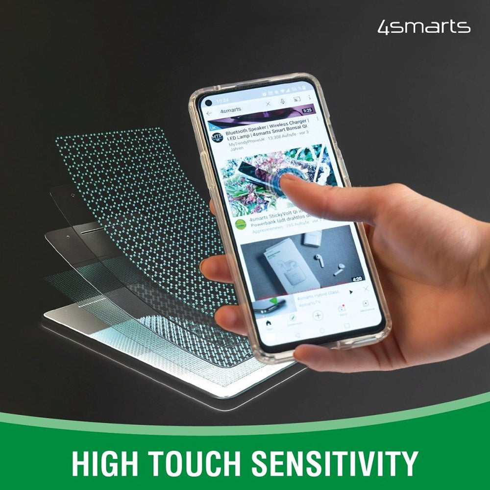 Samsung Galaxy A35 4smarts Second Glass X-Pro 360° Protection Sæt (Case + Hærdet Glas)