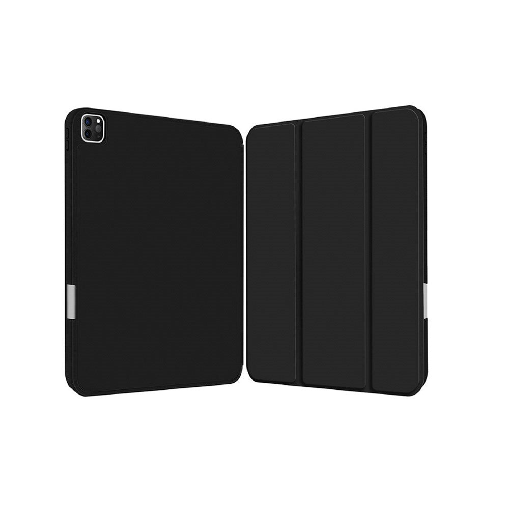 iPad Pro 11" (2025 / 2024) 4smarts Basic Folio Flip Cover m. Pen Holder - Sort - (DEMO)