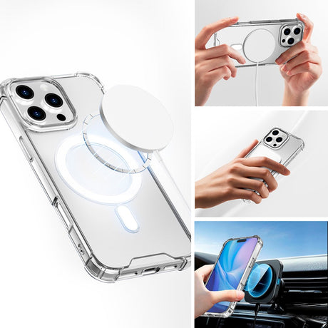 4smarts iPhone 16 Pro IBIZA Case - MagSafe Kompatibel - Gennemsigtig