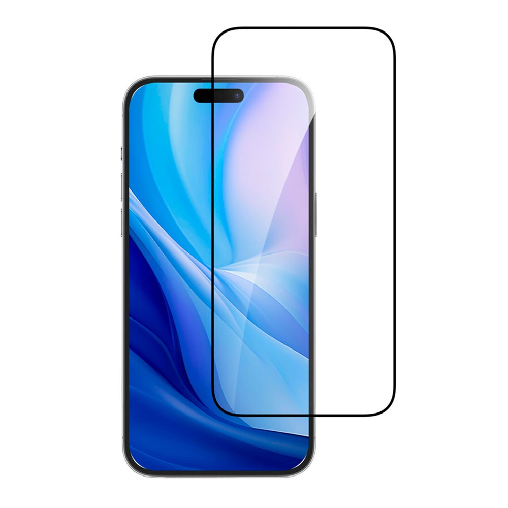 4smarts iPhone 16 Pro Second Glass Hærdet Glas m. Monteringsramme - Case Friendly - Gennemsigtig