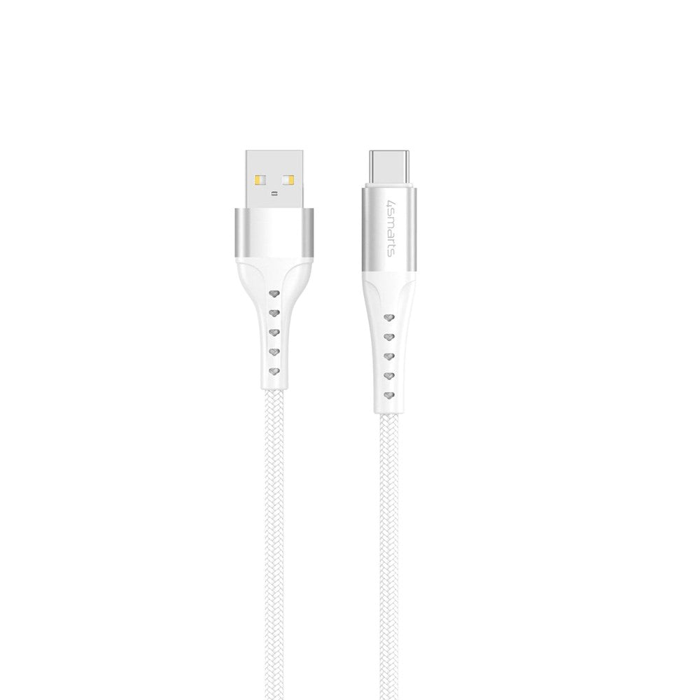 4smarts - USB-C til USB-A Kabel 18W - 1.5 m - Hvid