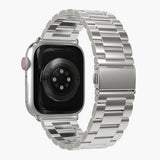 Vonmählen Apple Watch (38/40/SE/41/42mm) Link Bracelet Rustfri Stål Rem - Sølv