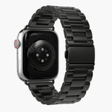 Vonmählen Apple Watch (38/40/SE/41/42mm) Link Bracelet Rustfri Stål Rem - Sort