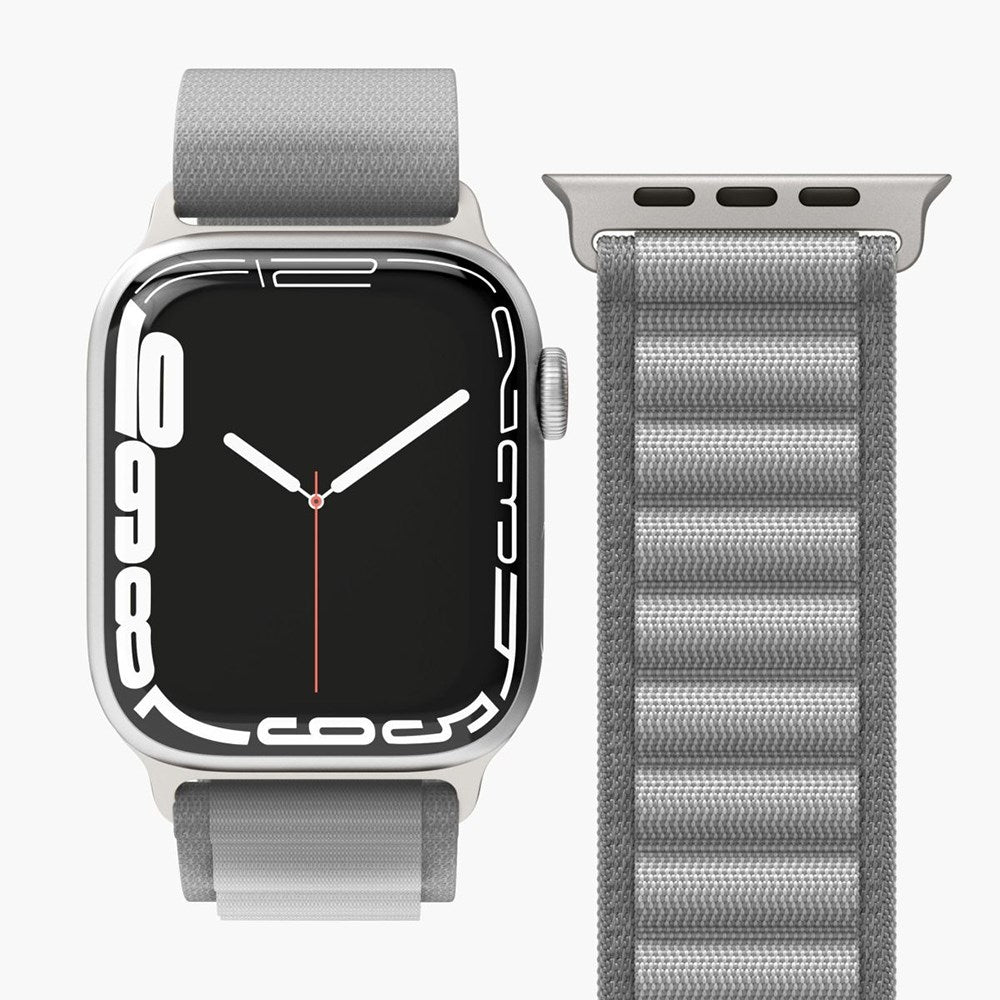 Vonmählen Apple Watch (38/40/SE/41/42mm) Action Loop Nylon Rem - Grå