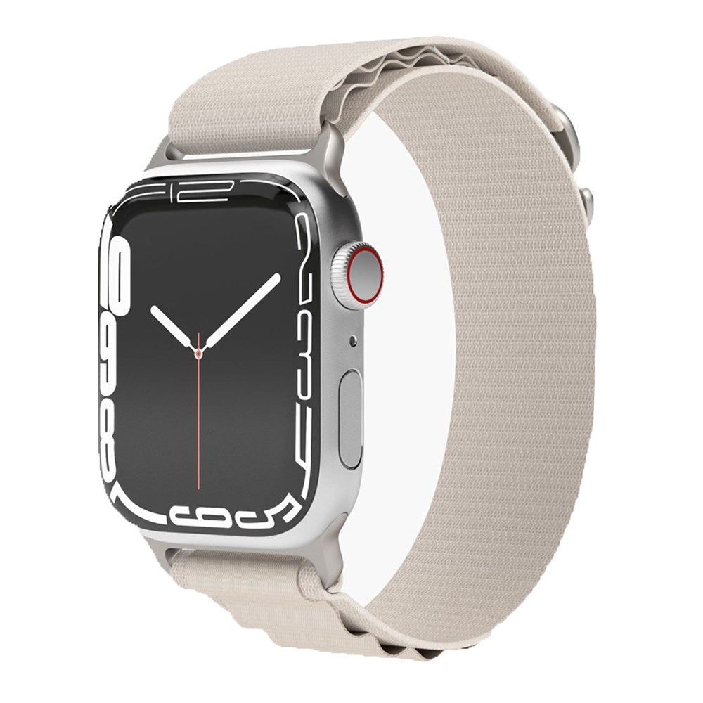 Vonmählen Apple Watch (42/44/45/SE/49mm) Action Loop Nylon Rem - Creme