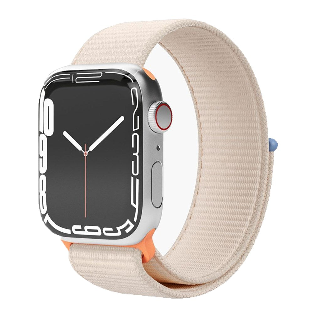 Vonmählen Apple Watch (38/40/SE/41/42mm) Fitness Loop Nylon Rem - Creme