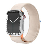 Vonmählen Apple Watch (42/44/45/SE/49mm) Fitness Loop Nylon Rem - Creme