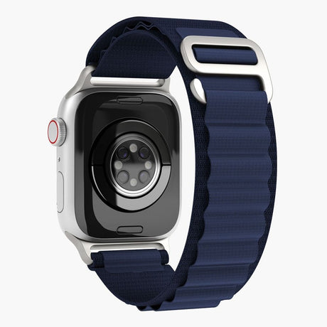 Vonmählen Apple Watch (42/44/45/SE/49mm) Action Loop Nylon Rem - Blå