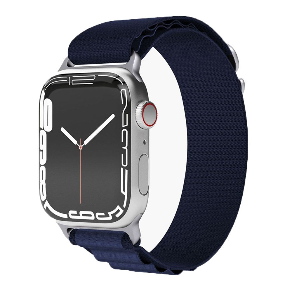 Vonmählen Apple Watch (42/44/45/SE/49mm) Action Loop Nylon Rem - Blå