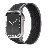 Vonmählen Apple Watch (38/40/SE/41/42mm) Trekking Loop Nylon Rem - Sort / Blå