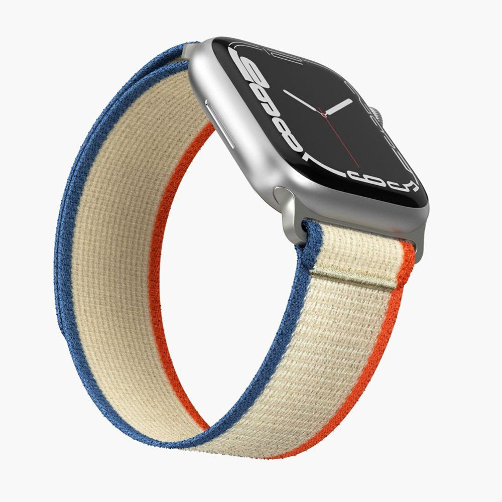 Vonmählen Apple Watch (38/40/SE/41/42mm) Trekking Loop Nylon Rem - Orange / Beige