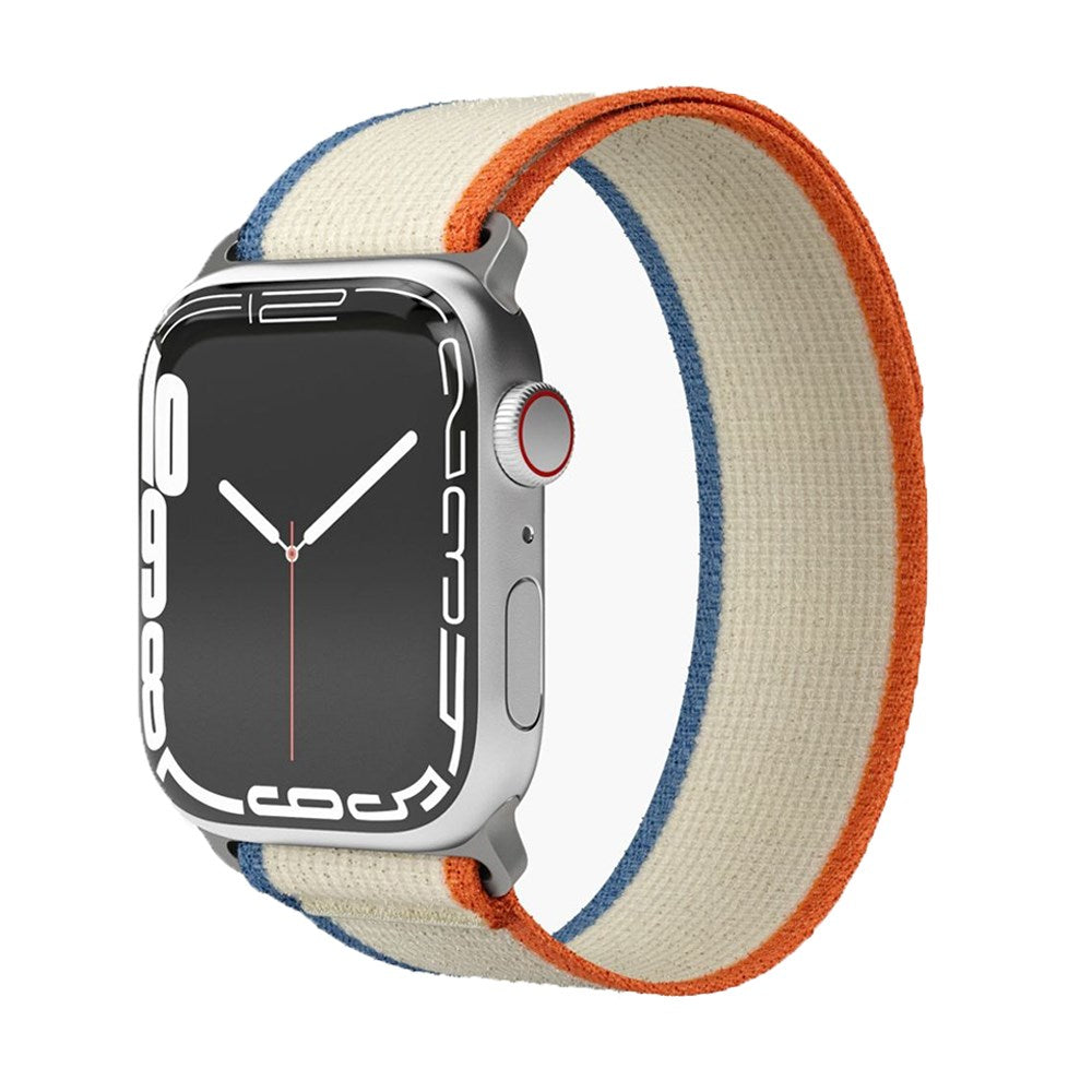 Vonmählen Apple Watch (38/40/SE/41/42mm) Trekking Loop Nylon Rem - Orange / Beige