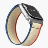 Vonmählen Apple Watch (42/44/45/SE/49mm) Trekking Loop Nylon Rem - Orange / Beige