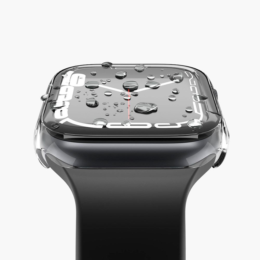 Apple Watch Series 8 / 9 (45mm) Vonmählen Thin Case m. Skærmbeskyttelse - Gennemsigtig