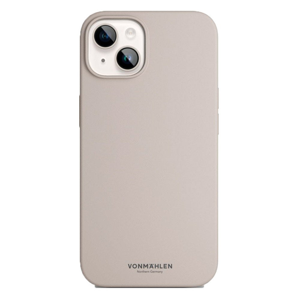 iPhone 13 Vonmählen Eco Silikone Bagside Cover - MagSafe Kompatibel - Beige