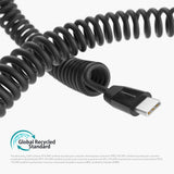 VONMÄHLEN Allroundo GaN 30W Vægoplader m. 6-in-1 Kabel 120cm USB-C /USB-A / Lightning / Micro USB - Sort