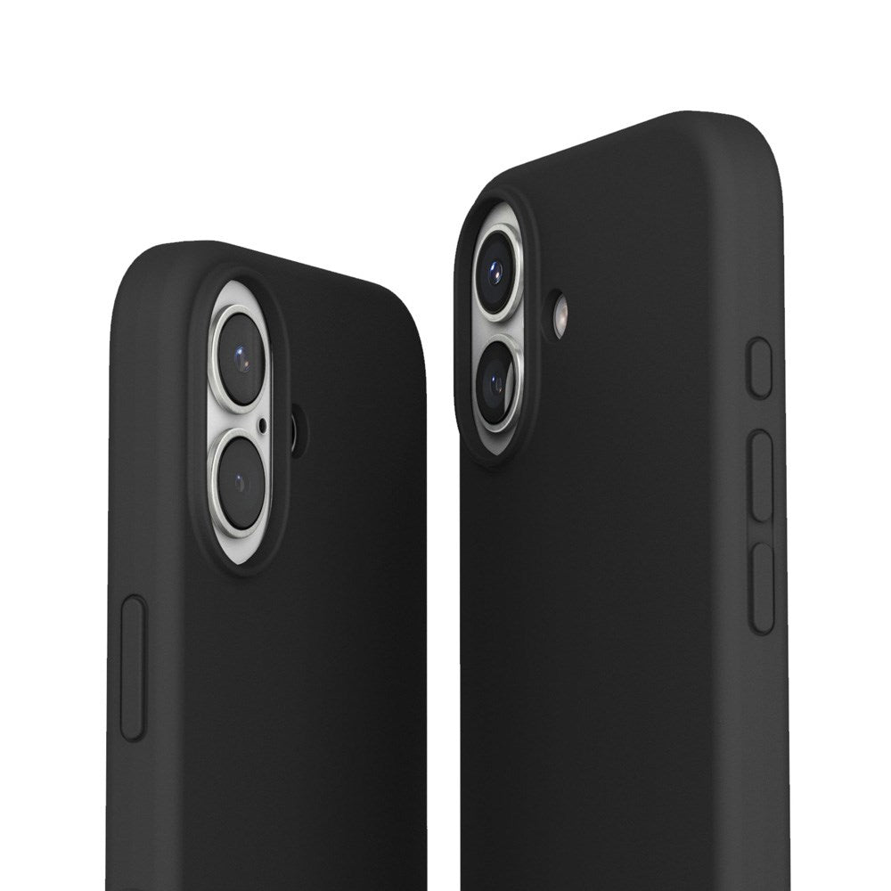 iPhone 16 Vonmählen Eco Silikone Bagside Cover - MagSafe Kompatibel - Sort