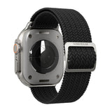 Vonmählen Apple Watch (38/40/SE/41/42mm) Woven Loop Nylon Rem - Black