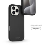 iPhone 16 Pro Max Vonmählen Eco Silikone Bagside Cover - MagSafe Kompatibel - Black