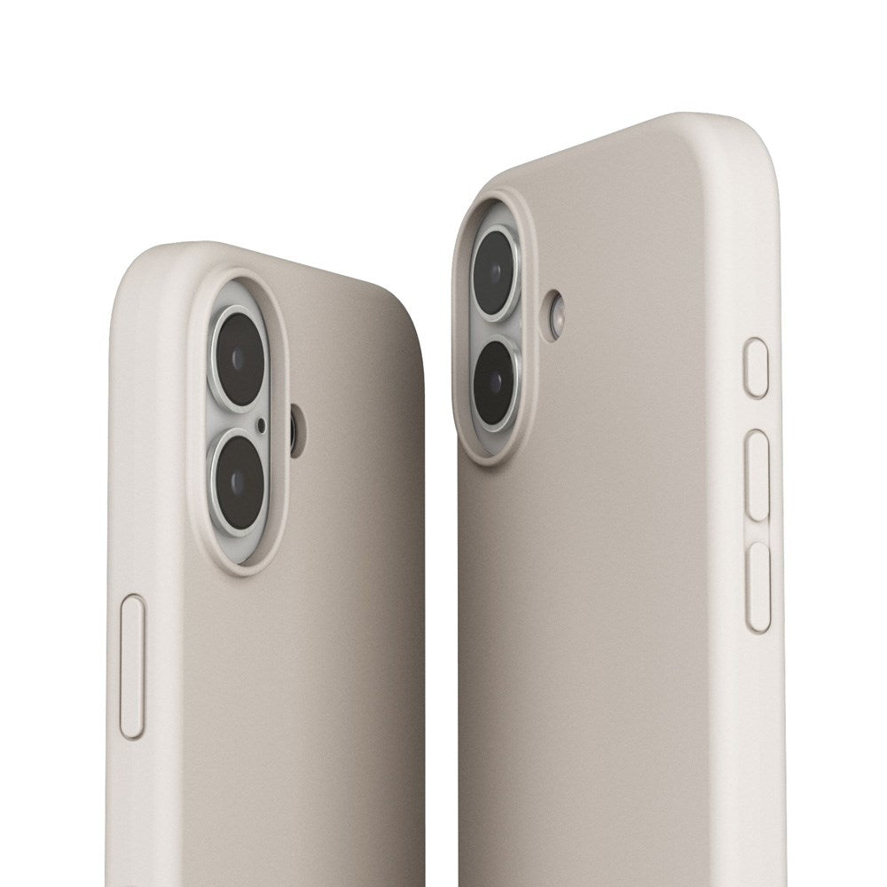 iPhone 16 Vonmählen Eco Silikone Bagside Cover - MagSafe Kompatibel - Cream