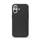 iPhone 16 Vonmählen Like Leather Bagside Cover - MagSafe Kompatibel - Black