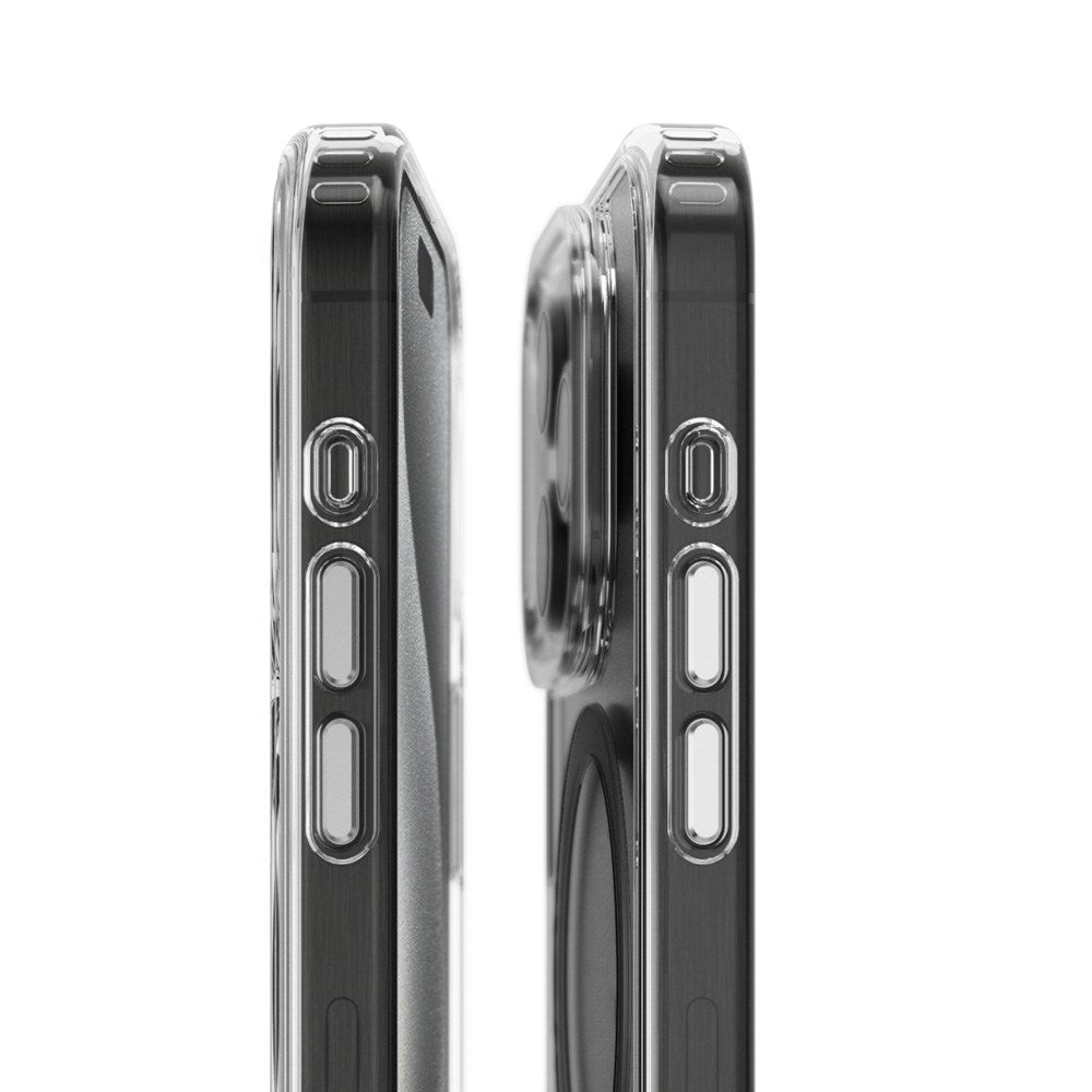 Vonmählen iPhone 16 Pro Transparent Mobil Cover - MagSafe Kompatibel - Sort