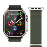 Vonmählen Apple Watch (38/40/SE/41/42mm) Classic Nylon Loop Rem - Olive