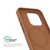 iPhone 16 Pro Max Vonmählen Like Leather Bagside Cover - MagSafe Kompatibel - Brown