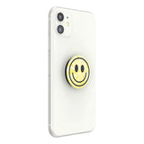 POPSOCKETS PopGrip Tie Dye Smiley Aftageligt Greb m. Standerfunktion