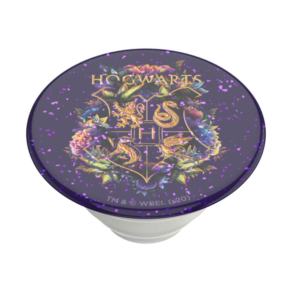 POPSOCKETS PopGrip - Glitter Hogwarts Floral