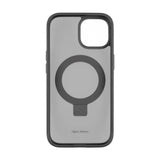 iPhone 15 Mobile Origin RingMag Fleksibelt Plastik Mobil Cover - Sort / Gennemsigtig