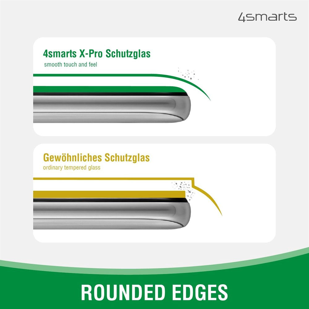 4smarts iPhone 14 Second Glass X-Pro 360° Protection Set Premium - MagSafe Kompitabel - (Cover + Skærmbeskyttelsesglas)